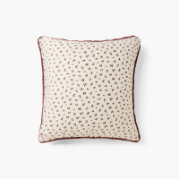Abelia Moka Floral square pillowcase