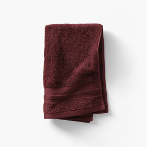Serviette invité coton Lola II barolo