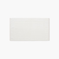 Tapis de bain coton bio Opalys ivoire