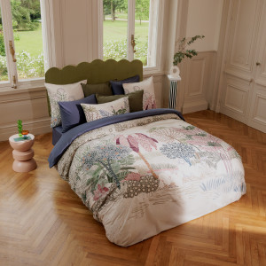 Reversible comforter cover cotton Orangerie