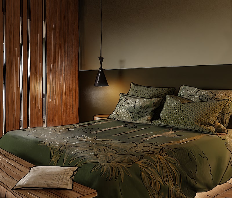 Housse de couette Silvalys