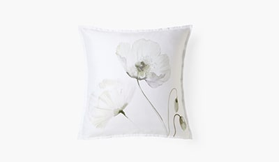 Ephelia cotton satin square pillowcase