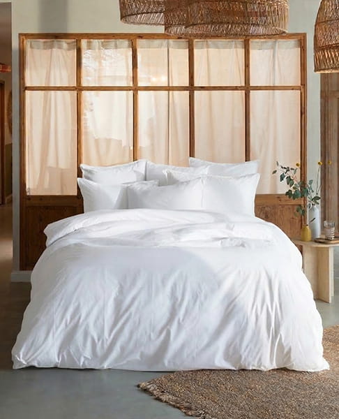 Parure de lit Néo blanc