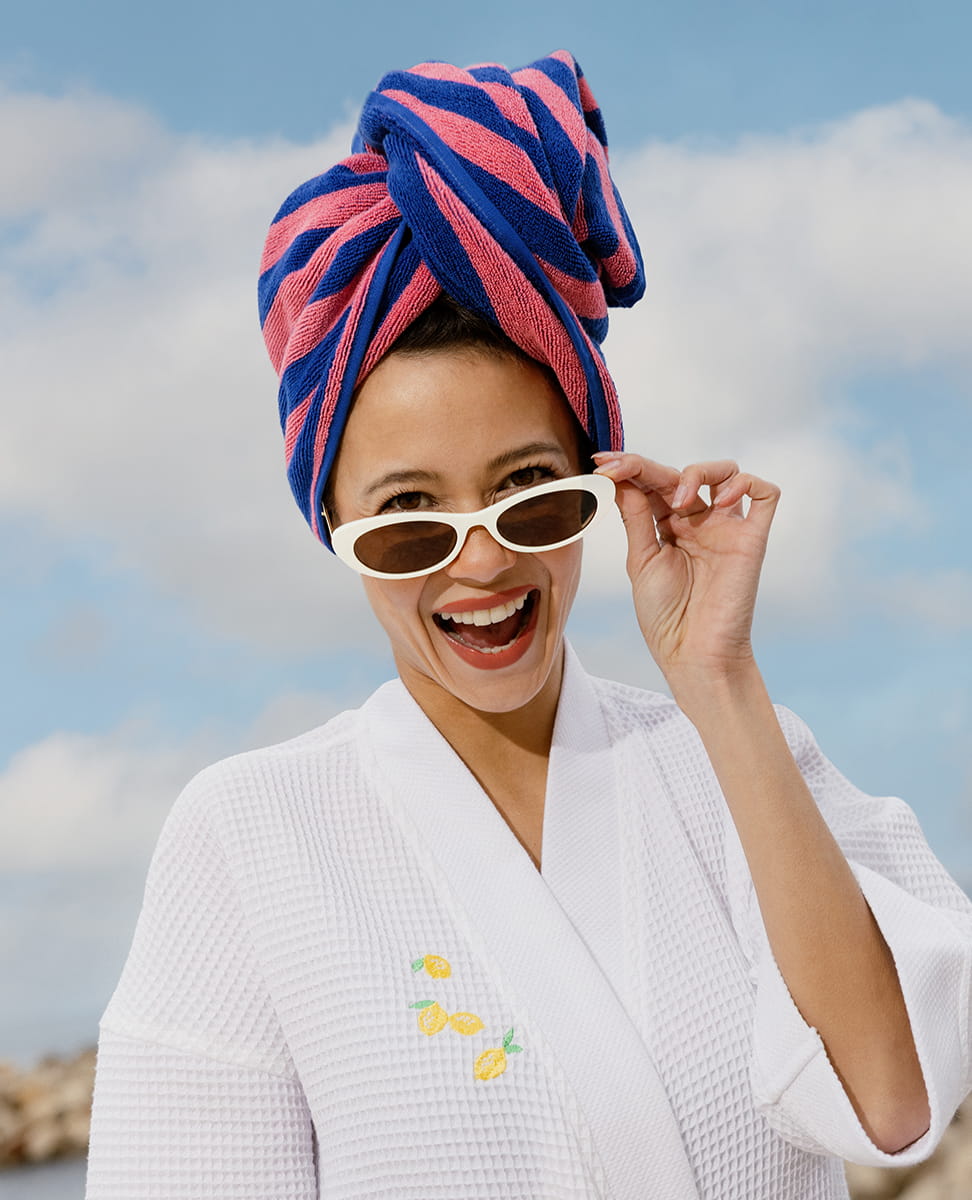 Drap de bain coton La Perle outre-mer