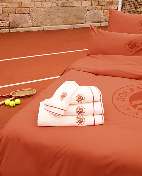 Parure de lit Roland Garros 2026 Clay
