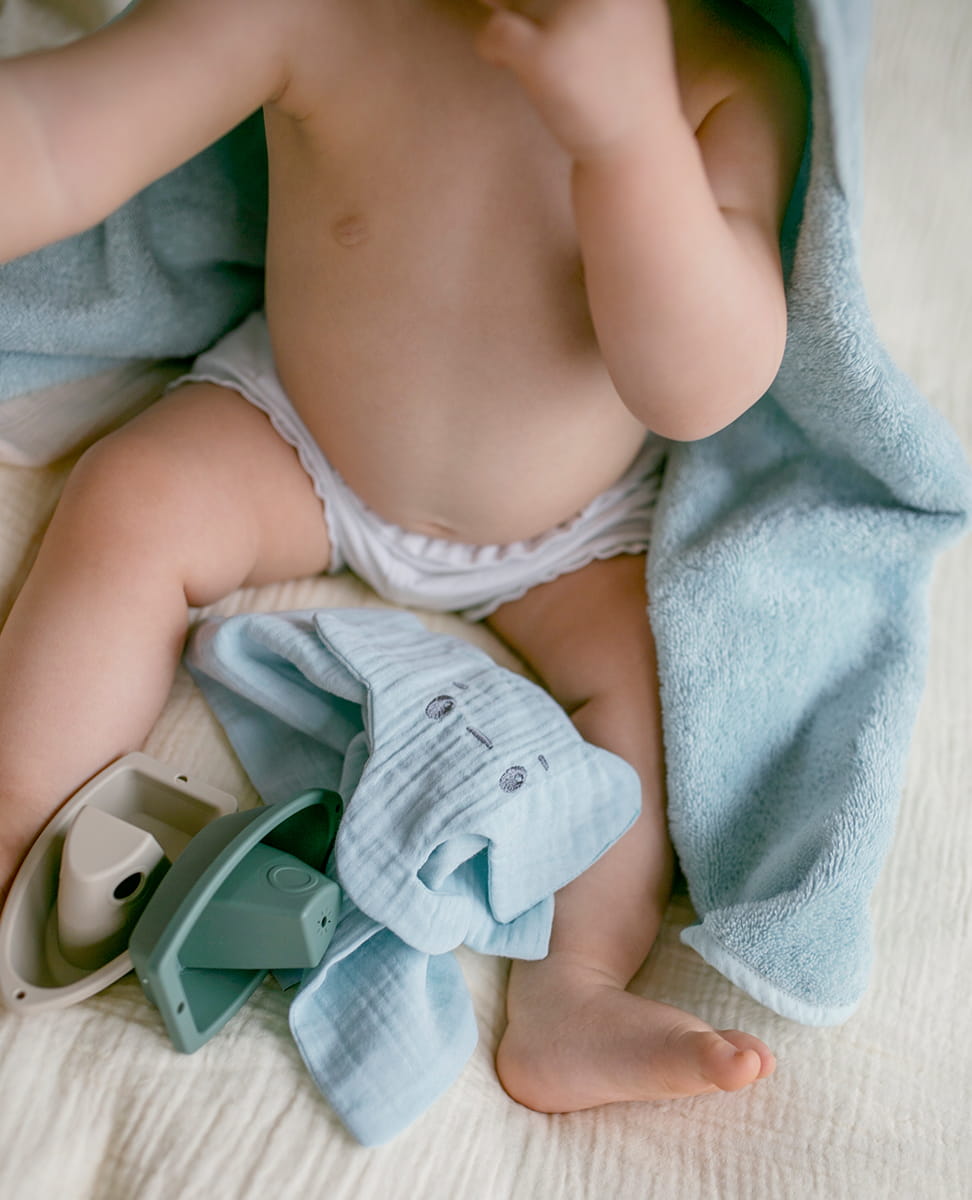 Doudou coton Instant ciel