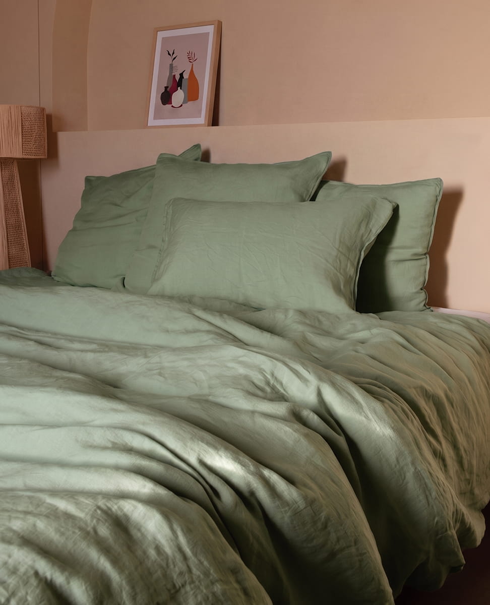 Parure de lit Songe eucalyptus