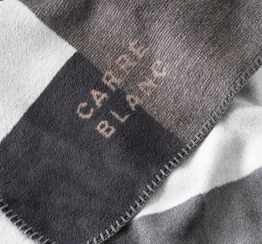 Plaid Adret beige