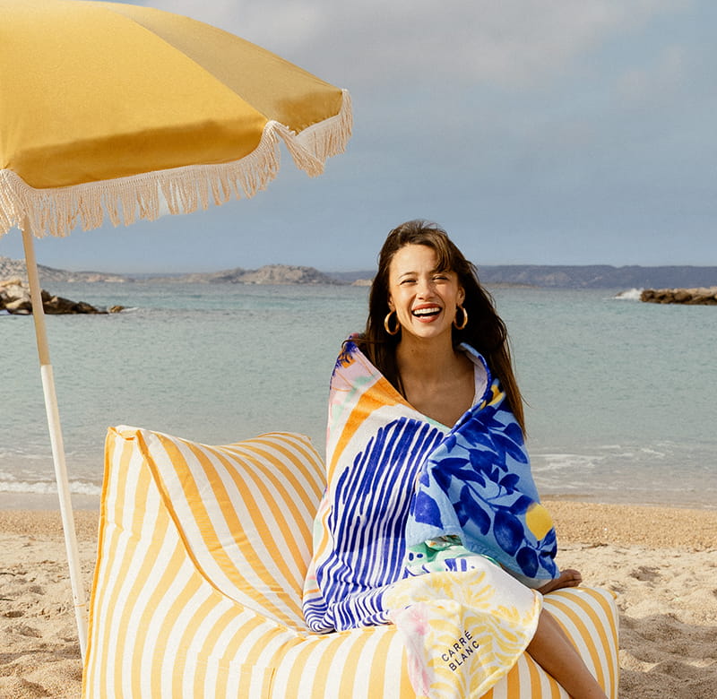 Drap de plage La perle