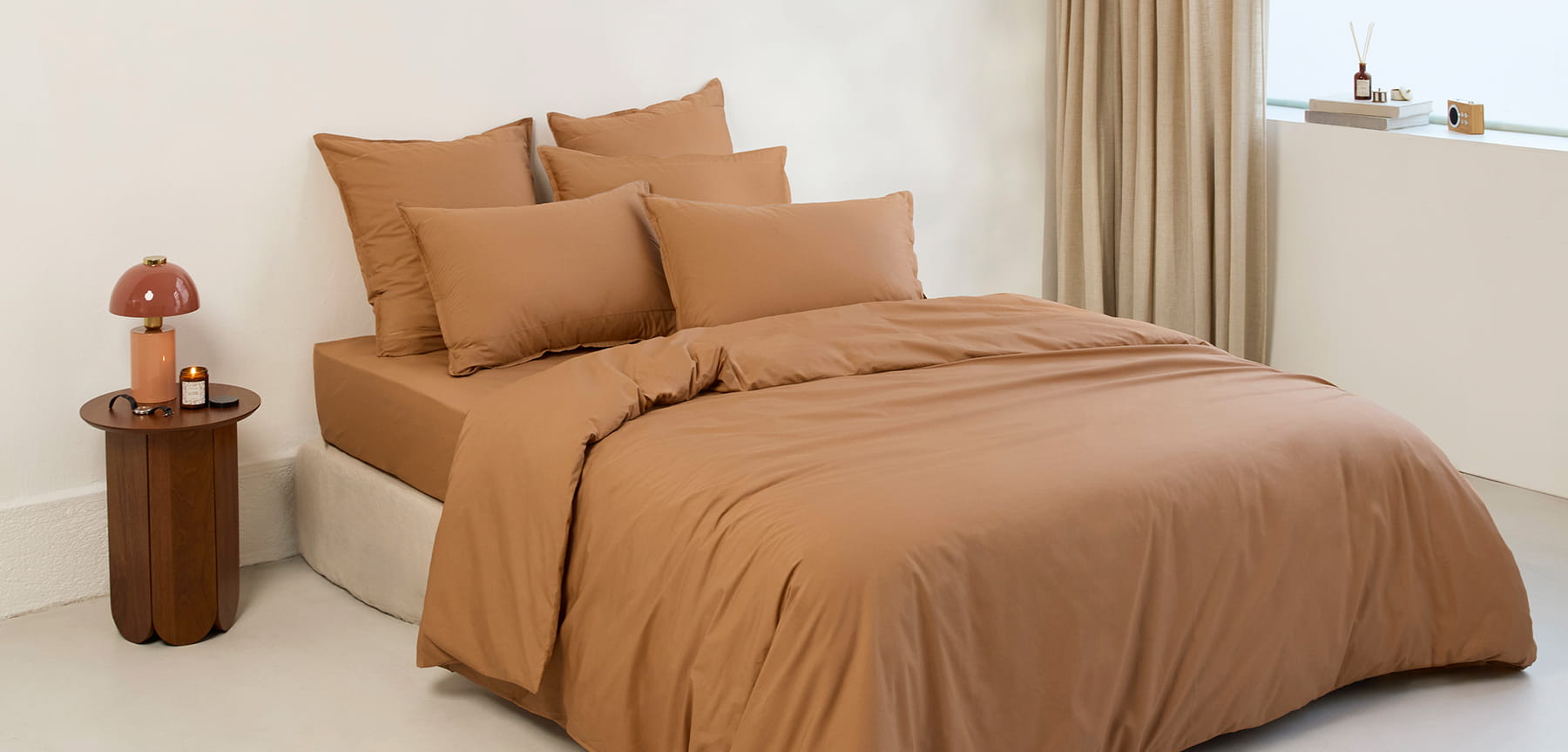 Bed linen set Neo noisette