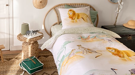 Linge de lit enfant en soldes