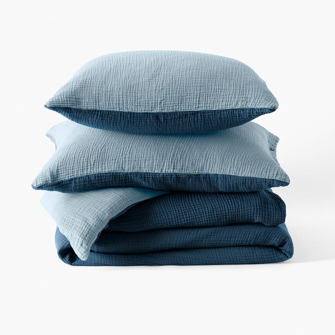 Cotton gauze duvet cover 4-in-1 Infini III