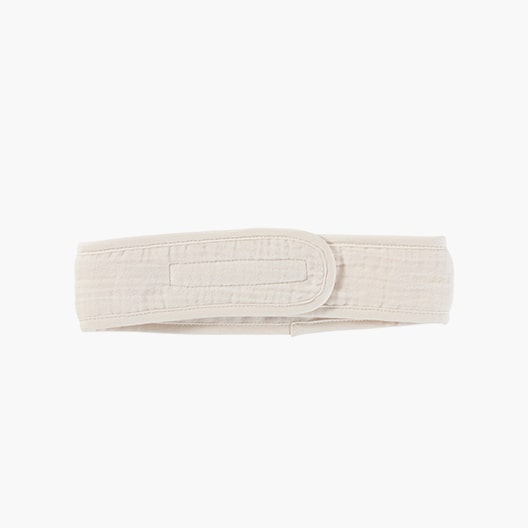 Bandeau coton et gaze de coton biologique Naturelle naturel