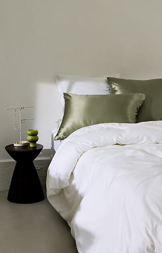 Bed linen set Quartz blanc