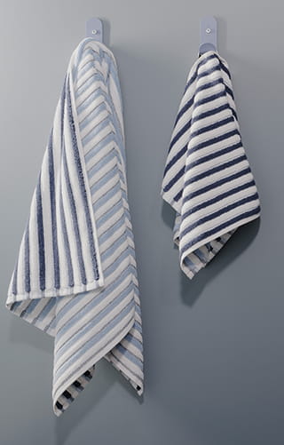 Parure de bain Combo bleu