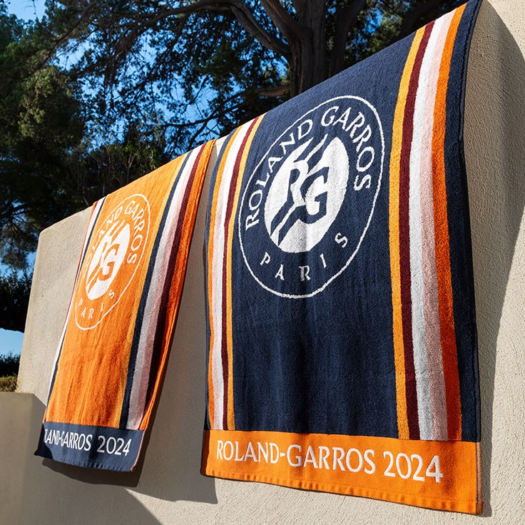 Official beach towel Roland-Garros 2024