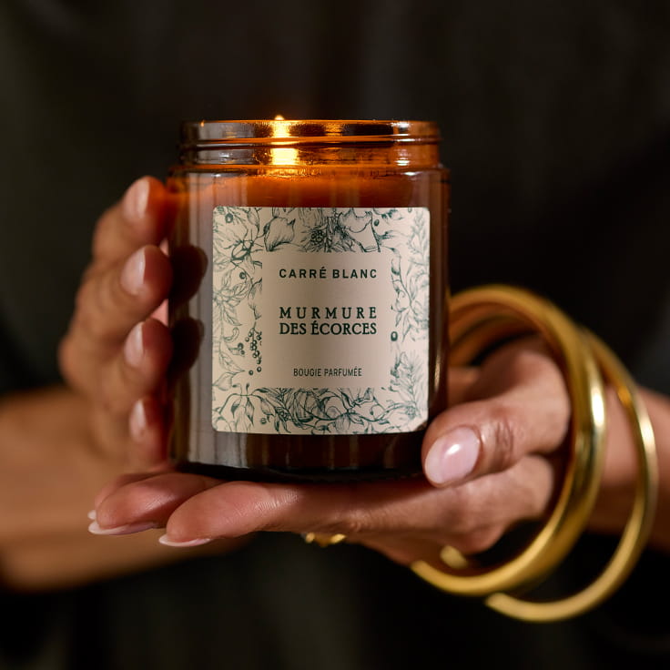 Bougie parfumée Murmure des écorces
