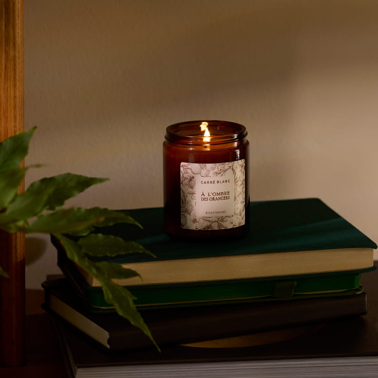 Bougie parfumée À l'ombre des orangers
