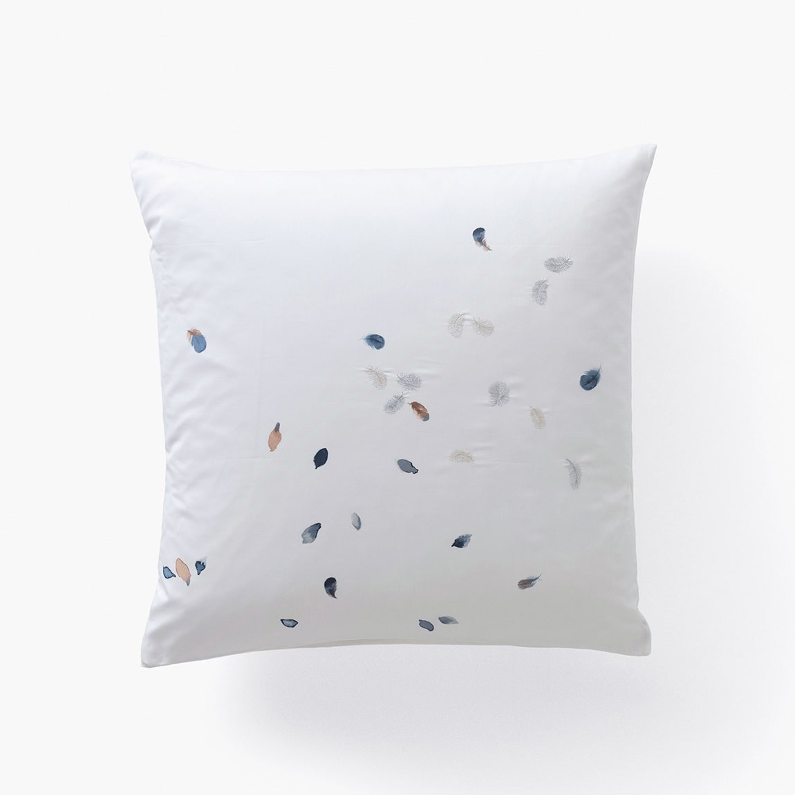 Taie d'oreiller carrée satin de coton Equinoxe