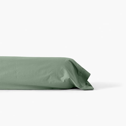 Taie de traversin percale de coton Neo thym