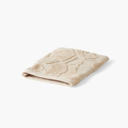 Gant de toilette coton bio Gisèle