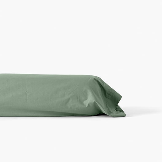 Taie de traversin percale de coton Neo thym