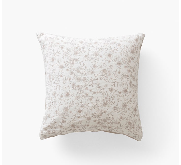 Songe floral pillowcase