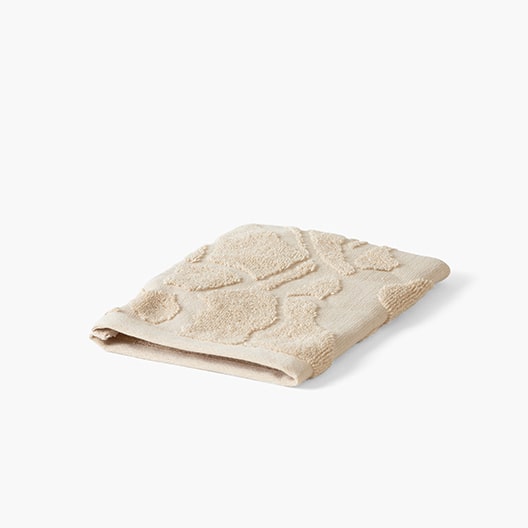 Gant de toilette coton bio Gisèle