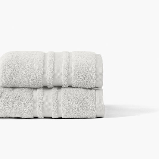 Drap de bain coton Lola II perle