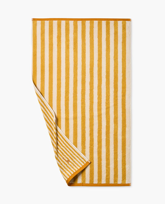 Drap de bain coton Elie miel