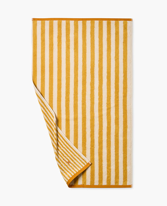 Drap de bain coton Elie miel