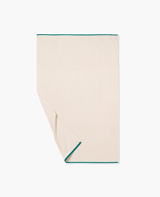 Drap de bain Bundi coton bio crème