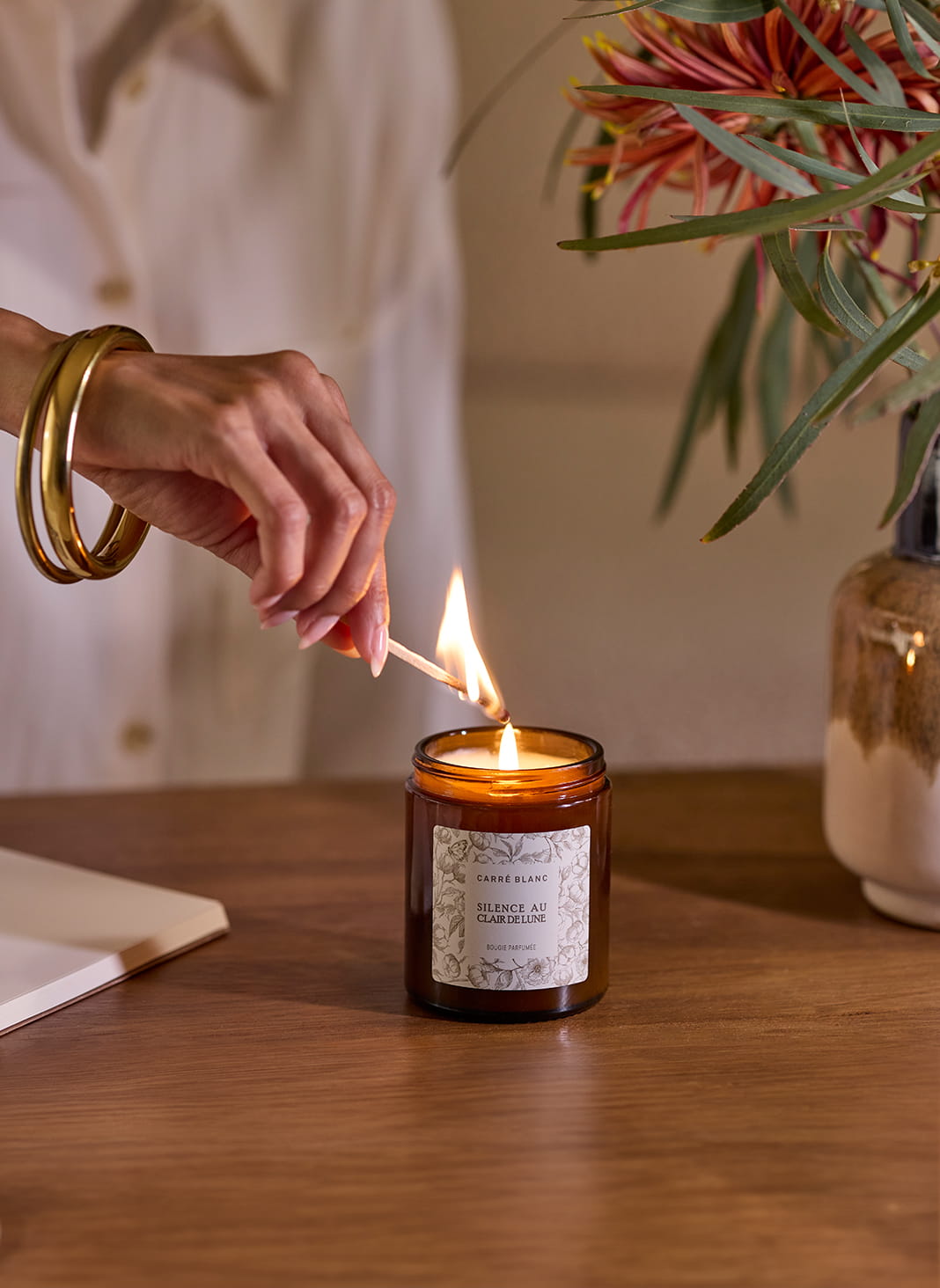 Bougie parfumée Silence au clair de Lune