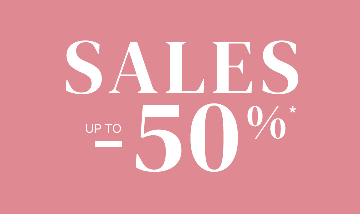 Sales up to 50% off